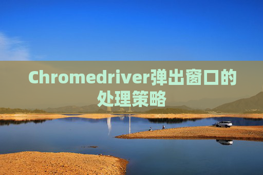 Chromedriver弹出窗口的处理策略